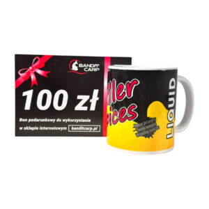 Kubek i Wędkarska Karta Podarunkowa 100zł - obrazek 1