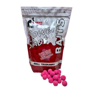 Kryl - Truskawka 18mm 1kg Kulki Proteinowe Bandit Carp - obrazek 1